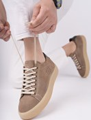 Resim Muggo Midway Bağcıklı Hakiki Deri Erkek Günlük Sneaker Spor Ayakkabı 