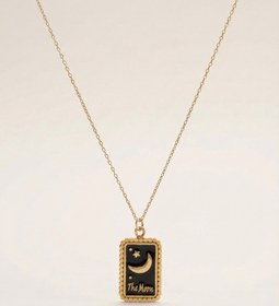 Resim AY TAROT KARTI KOLYE - 60cm / Gold 