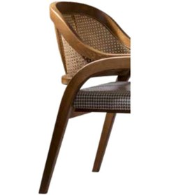 Resim Bengimobilya Sandalye Zus132 Hasır Sırtlık Model Tam Kolçak Ahşap Kayın Iskele 