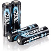Resim Ansmann Mignon Lr06 Aa Nizn Pil 4'lü Sette 1.6 V 2500Mwh 