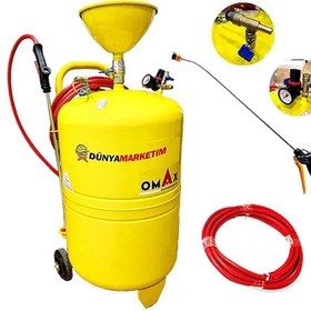 Resim Omax Profesyonel Köpük Tankı Püskürtme Tankı 100 Litre 