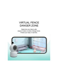 Resim Cheego 3mp Hd Akıllı Kameralı Ve Sesli Bebek Monitörü 