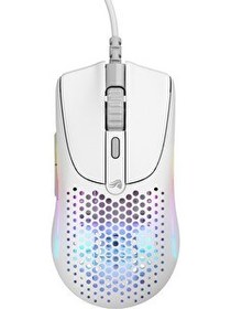 Resim Glorious Model O 2 Mini 26K DPI 59G Kablolu RGB Ultra Hafif Gaming Mouse - Mat Beyaz 