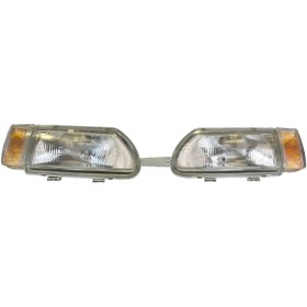 Resim Karagöz Otomotiv Yedek Parça Merkezi Renault 9 Broadway R9 Far Takımı Sağ Sol Sinyalli 1997 - 1998 - 1999 7702127166 7702127167 
