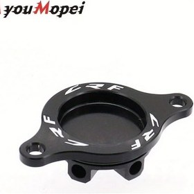 Resim Dream011 Siyah Honda Crf250 Crf450 Motorcycle Alüminyum Alaşım Motor Yağ Filtre Kapağı 