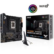 Resim ASUS TUF GAMING B660M-PLUS WIFI D4 DDR4 5333MHz(OC) M.2 HDMI DP mATX 1700p Asus