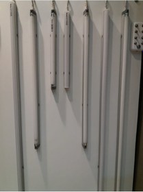 Resim T5 Bant Armatür 1X28W Elektronik Balastlı Antrasit 