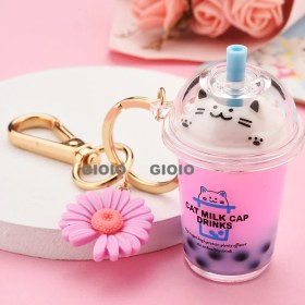 Resim Silver1 Ejderha Kedi Uyan Aslan Servet Kedi Sevimli Anahtarlık Kaplan Küçük Kolye Ejderha Bebek Karikatür Çanta Çekicilik Anahtarlık (Yurt Dışından) 