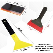 Resim Cam Filmi-Kaput Koruma ve Folyo Çekme Aparatları 3 Prç Set GRP17 