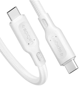 Resim Spigen DuraSync USB-C to USB-C 3.2 100W Kevlar Hızlı Şarj Hızı Kablo C10C3 Black 000CA25705 