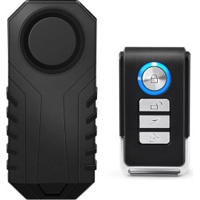 Resim Ht-53 Motosiklet Bisiklet Alarmı Uzaktan Kumandalı 113DB Su Geçirmez Kablosuz Hırsızlık Koruması Ala 