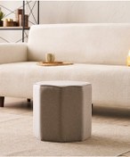 Resim Favora İnözü Puf - Bej Bej 