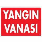 Resim OEM Yangın Vanası Uyarı Levhası 25x35 KOD:873 