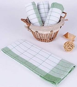 Resim 2'li Mutfak Kurulama Bezi 40 * 60 YEŞİL 