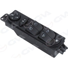 Resim Gva 8099040 Cam Acma Salterı Sol Sıyah. Ayna Katlamalı Mercedes Vıto W639 A6395451313 