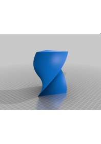 Resim Opencart 5 İnç Boyunda Bükülmüş Üçgen Vazolar Sadece Plastik Aparattır 