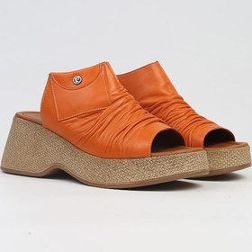 Resim Pierre Cardin Pc-7211- 3807 Turuncu-kadın Topuklu Terlik Turuncu 