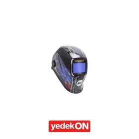 Resim Magmaweld Mkm 726s Kaynak Maskesi 100x60 Mm Geniş Görüş Alanı 