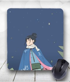 Resim Çizgi Karakter Baskılı Kare Bilek Destekli Mouse Pad Mousepad 