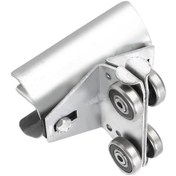 Resim Fortunelane Kablo Kaydırıcı Arabası - 24mm Çaplı Pulley, Paslanmaz, Galvanizli, Yüksek Hassasiyetli Yatak Topları İle Sabit Rota 