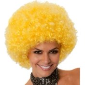 Resim Kuzgun Ticaret Kabarık Bonus Peruk Saç - Sarı 