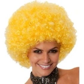 Resim Kuzgun Ticaret Kabarık Bonus Peruk Saç - Sarı 