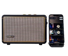 Resim Kozmos Blaze-30BK Taşınabilir Şarjlı Elektro Gitar Amfisi (Siyah) 