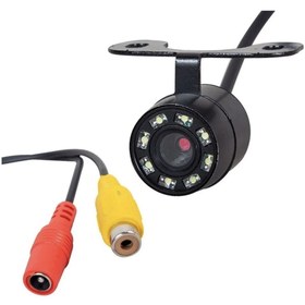 Resim point marketing Araba Geri Görüş Kamerası 8 Ir Ledli Uyumlu Gece Görüşlü Çift Aparatlı Mesafeli 