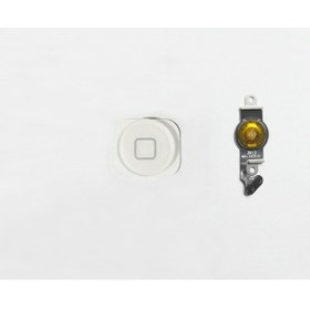 Resim iPhone 5 Uyumlu Home Tuş Bordu Filmi Beyaz %100 