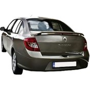 Resim Renault Clio Symbol 2008 - 2012 Talia Ayaklı Işıklı Spoiler Boyasız 