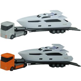 Resim Sunman Tekne Taşıyıcı Tır 