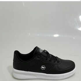 Resim 2542 Wickers Siyah-beyaz Poli Taban Hafif Bayan Spor Ayakkabısı Siyah - Beyaz 