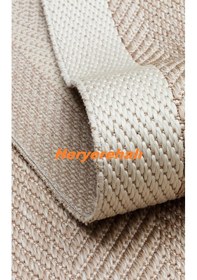 Resim Mono Mno 02 Beıge Hav Toz Vermez Kaymaz Tabanlı Şık Kilim 