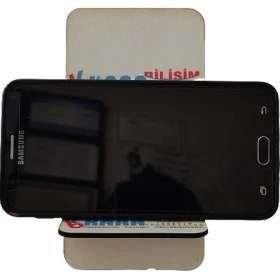 Resim Kara Bilişim Firmaya Özel Logo Vb. Baskılı Ahşap Telefon Tutucu 