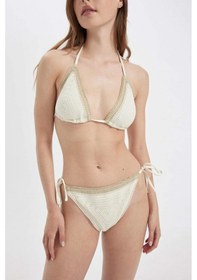 Resim DeFacto Regular Fit Triko Bikini Alt-Fall in Love - C3743AX24SMER103 