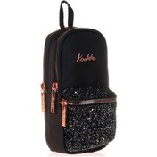 Resim Kaukko Kalem Çantası Brıght Junıor Bag Taşlı-Siyah K2471 
