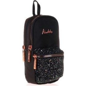 Resim Kaukko Kalem Çantası Brıght Junıor Bag Taşlı-Siyah K2471 