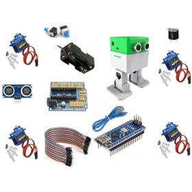 Resim Emes Robotik Otto Robot Seti (7 FARKLI YAZILIM KODU VE AÇIKLAMALARI HEDİYE) 