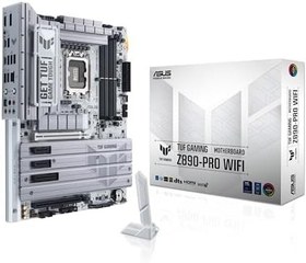 Resim Asus Tuf Gamıng Z890-PRO Wıfı Intel Z890 LGA1851 Ddr5 9066 Dp HDMI 2xusb4 4x M2 Usb3.2 Wifi 7 + Bt Aura Rgb 2.5gbit Lan Atx (Tuf Gamıng Z890-PRO Wıfı) Anakart 