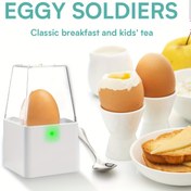 Resim PANCERKA Hızlı Yumurta Pişirici, Elektrikli Yumurta Pişirici, Yumuşak, Orta, Sert Haşlanmış Yumurta Otomatik Kapanma Özelliği ile 