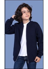 Resim Toontoy Kids Toontoy Erkek Çocuk Cepli Basic Hırka Siyah 