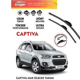 Resim Chevrolet Captiva Ön Silecek Seti 2006 Model Araca Özel Aparat 
