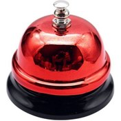 Resim Zil Masası Banko Resepsiyonu Röd Kırmızı 