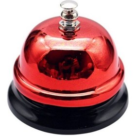 Resim Zil Masası Banko Resepsiyonu Röd Kırmızı 