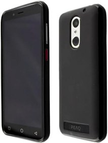 Resim caseroxx TPU Kılıf, PEAQ PSP 400 için darbe korumalı, siyah renkte, TPU'dan oluşur 