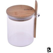 Resim Bambum Lolla Kaşıklı Cam Saklama Kabı 10 cm 