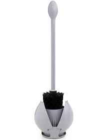 Resim M-e61-01 Lotus Tuvalet Fırçası Gri 