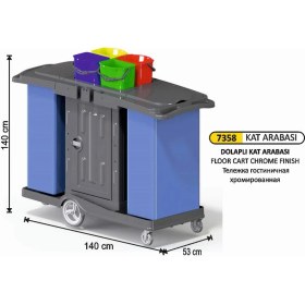 Resim Arı Metal Kat Arabası Dolaplı Hnd 991 