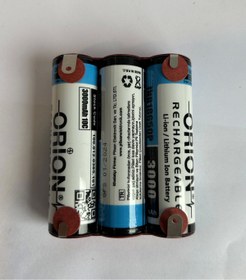 Resim Orion 18650 11.1v 3000mah 3s Li-ion Şarjlı Matkap Pili 