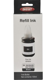 Resim Ekoset Canon Pixma G2411 Uyumlu Siyah Mürekkep 135 Ml 